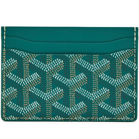 goyard green wallet price|goyard saint florentin wallet price.